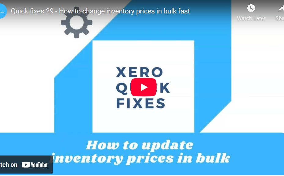 How to change inventory prices in bulk fast